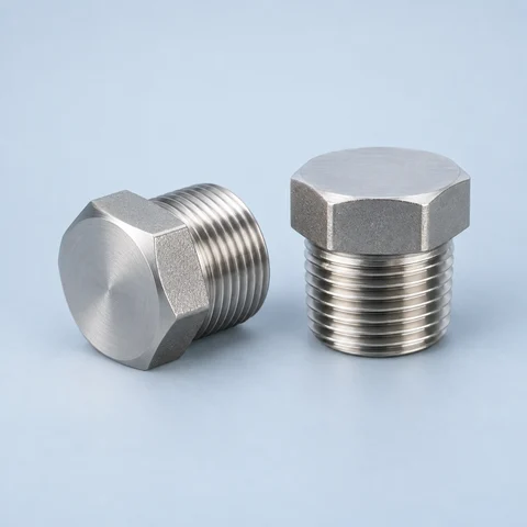 Category illustration of solid threaded blanking plugs